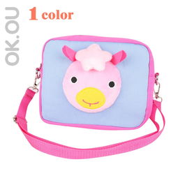 丽家宝贝 可欧可优立体卡通斜挎包，安全高品质的母婴购物首选
